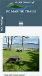 Mobile Screenshot of bcmarinetrails.org